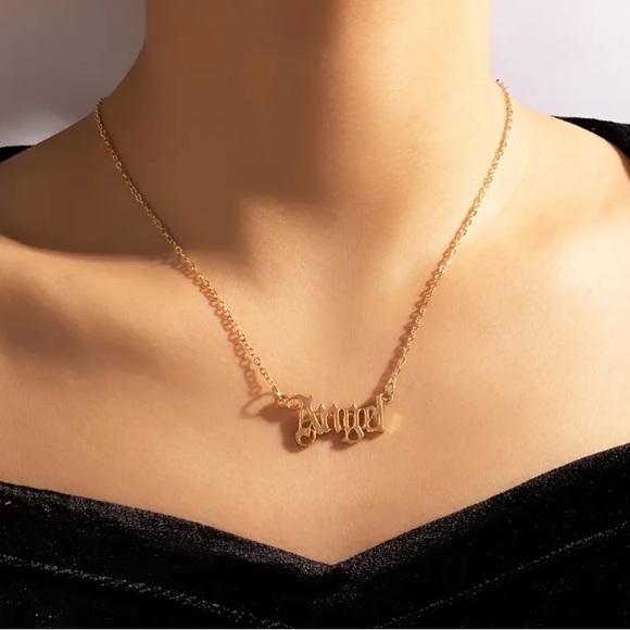 Jewelry - GOLD ANGEL NECKLACE